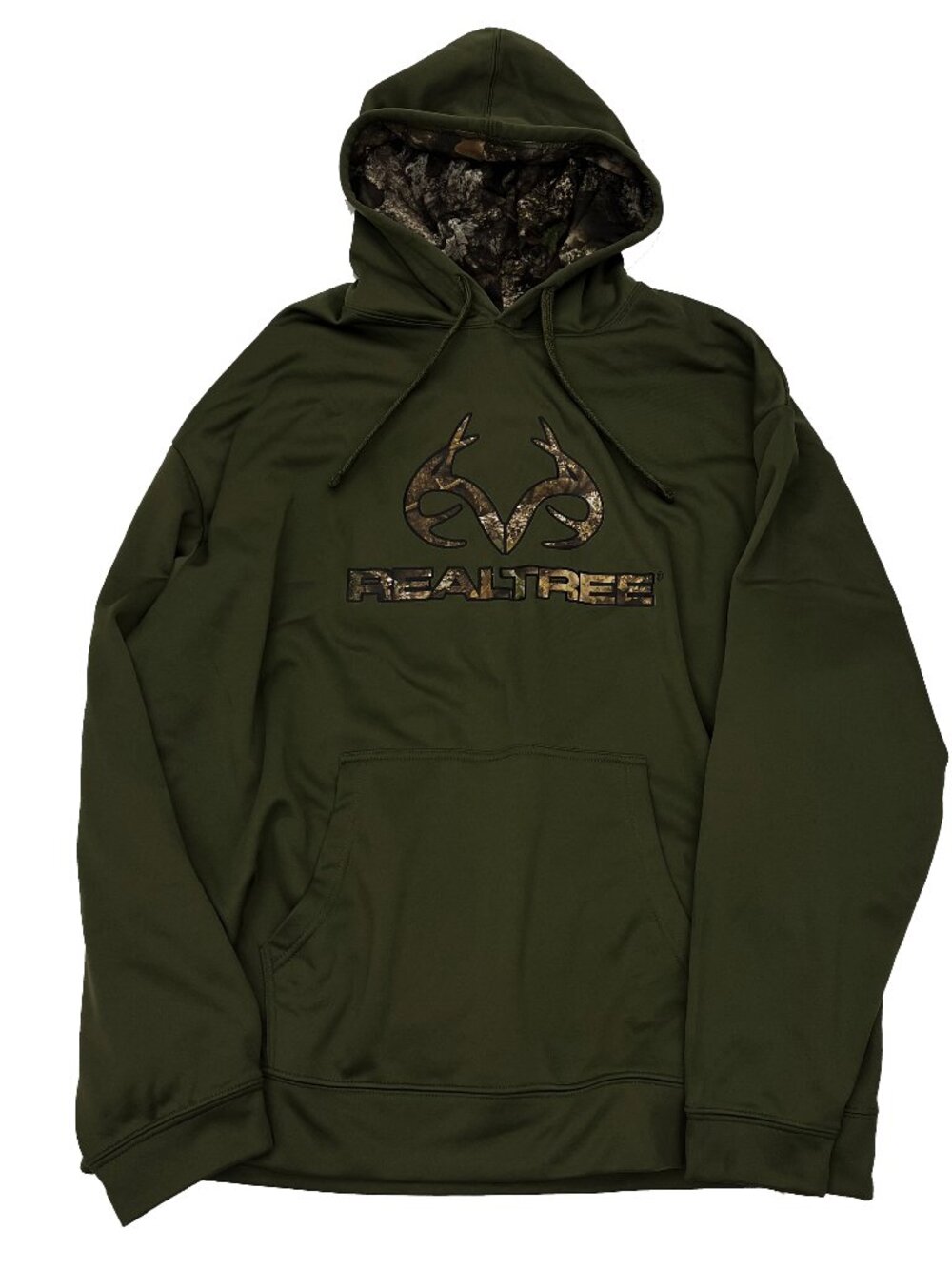 RealTree Lightweight Green Camo Hoodie APX Sweatshirt Mens XXL 2X 2XL NWT